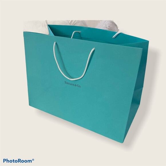 New! Tiffany & Co Shopping Bag - Picture 1 of 1